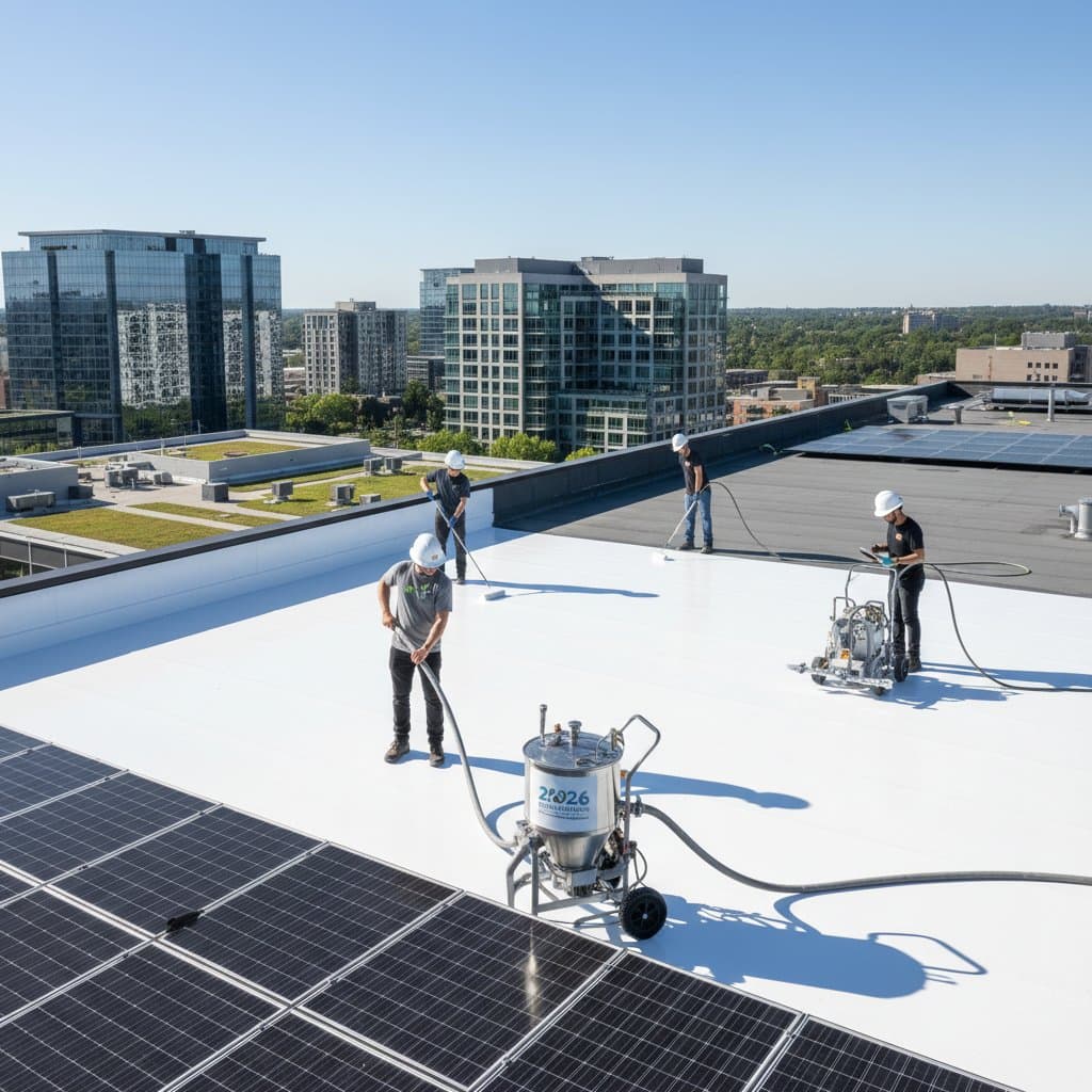 Reflective Roof Coatings Cut Cooling Costs and Earn Tax Credits
