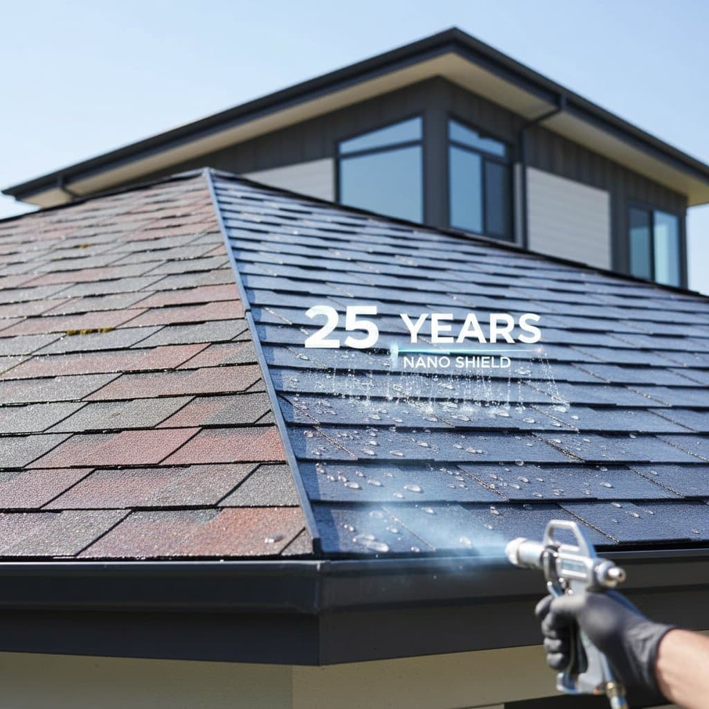 Nano Coating Adds 25 Years to Any Roof Surface