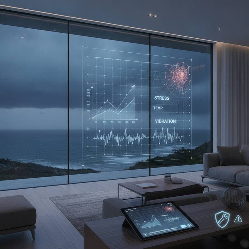 Featured image for Smart Impact Windows Detect Stress Before Cracks Form